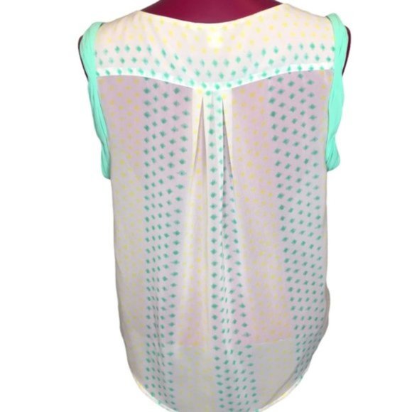 American Eagle Sheer Sleeveless Top Size M - Picture 2 of 8